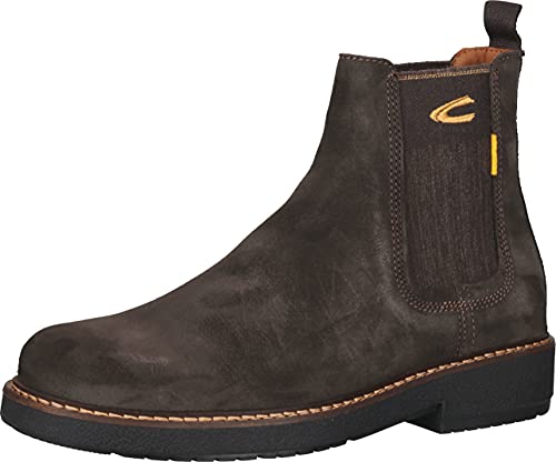 camel active Pace, Botas Estilo Chelsea Hombre, marrón Oscuro, 40 EU
