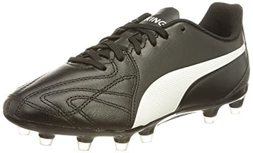 PUMA King Hero 21 FG, Zapatillas Deportivas Unisex Adulto, Multicolor Black White, 41 EU