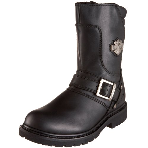 Harley Davidson Hombre Booker Cuero Black Botas 43 EU
