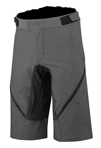 Alpinestars Shorts Bunny Hop para Hombre, Hombre, 1726817, Gris Melange Sombra Oscura, 30