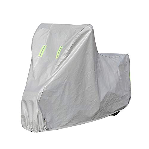 Funda para Moto Compatible con la cubierta de la motocicleta Yamaha TMAX 530 DX, cubierta de protección para scooter al aire libre para todas las estaciones, materiales compuestos con revestimiento de