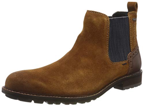 Josef Seibel Jasper 50, Botas Estilo Chelsea Hombre, Camel/Kombi, 43 EU