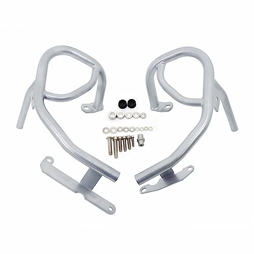 Compatible con BMW para G310R G310GS 2017 2018 2019 2020 2021 Motocicleta Superior Inferior Crash Bars Cubierta Motor Guardia Parachoques Tanque Protector Barras Choque (Color : B Lower)