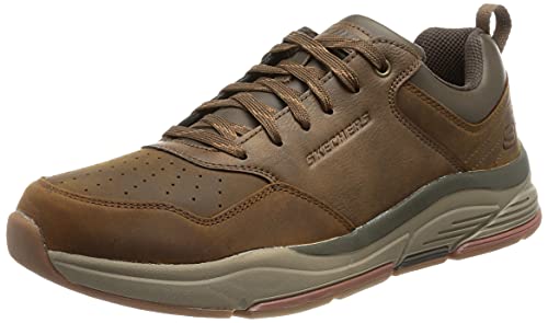 Skechers 66204-CDB_43, Zapatillas Hombre, Brown, EU