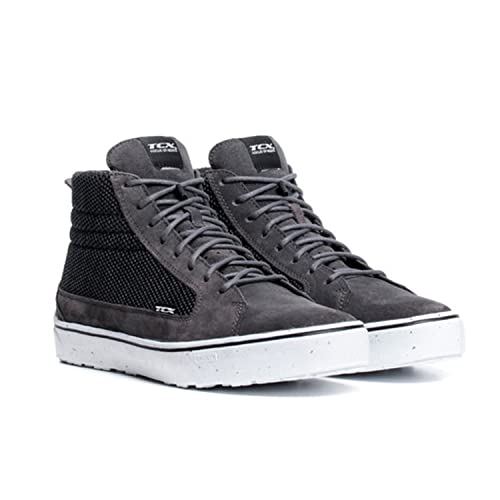 TCX Street 3 Air, Botas de Motociclista Hombre, Gris Y Blanco, 44 EU