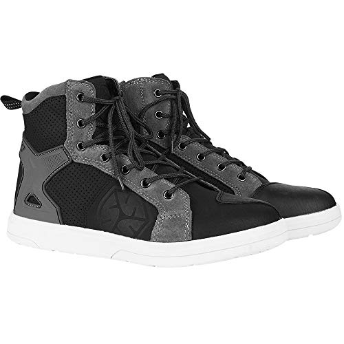 Scoyco calzado moto hombre, zapatillas casual moto, calzado moto casual con suela antideslizante, botas moto zona tobillo reforzado, botas de montar otoño-verano (numeric_44)