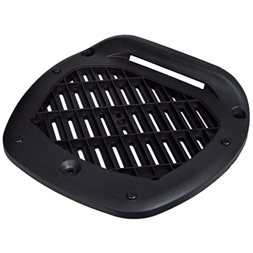 Moto Maleta para 2 Cascos, Porta Cascos Negro Capacidad 72 L Resistente Al Agua con Reflector Integrado para Viajar para Montar