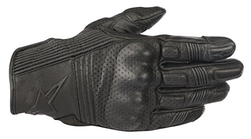 Alpinestars Guantes Moto Mustang V2 Guantes Negro Negro, Negro/Negro, M