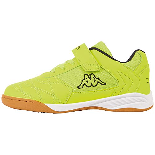 Kappa DAMBA K Unisex Kids, Zapatillas para Correr de Carretera, Amarillo (4011 Yellow Black), 26 EU