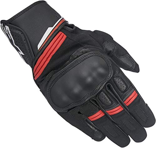 Alpinestars - Guantes de Moto Booster Negro Rojo - M