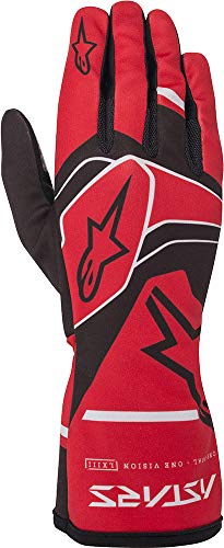 Alpinestars TECH-1 K RACE S. YOUTH V2 S - ROJO NEGRO GRIS - L