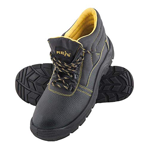 Reis Bryes-T-Sb_49 Yes - Calzado de seguridad (talla 49), color negro y amarillo