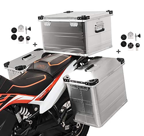 Maletas Laterales 45-34L Baul 64L para Triumph Tiger 1050 / 955i