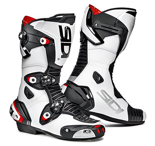 Sidi MAG-1 Botas para Motocicleta, Blanco/Negro, 47