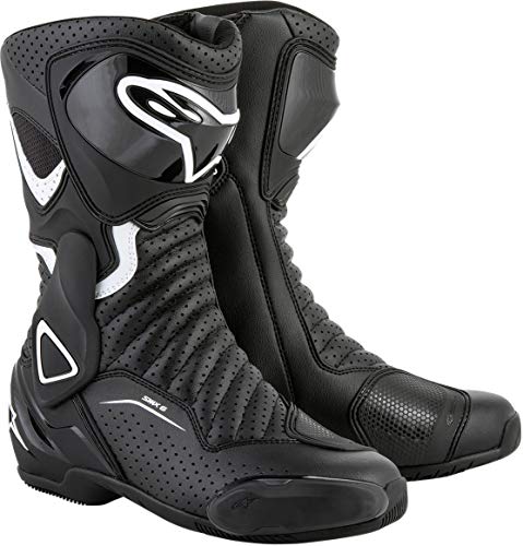 Alpinestars 2223117-122-42 Botas para Mujer (Negro/Blanco, Talla 42)