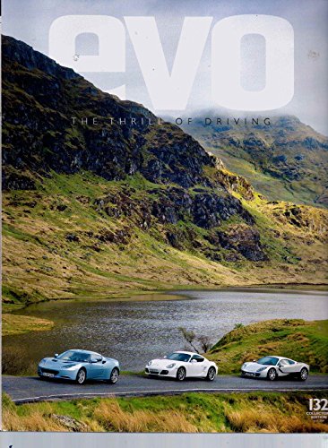 EVO MAGAZINE # 132 Lotus Evora, Farbio, Cayman, GT-R, X-BOW, Murcielago, Aston