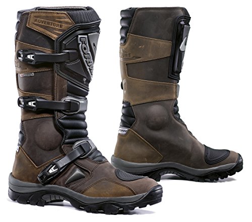 Forma WP Botas de Moto con Homologación de Tipo CE, Marrón, 46