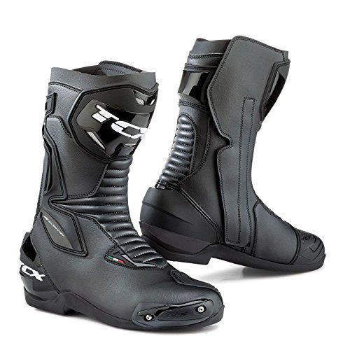 TCX NC, Motorcycle Boot Hombre, Negro, 42 EU