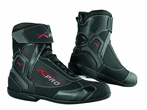 A-pro Botas Impermeable Sport Touring Moto Boots Zapato Maxi Scooters Negro 44