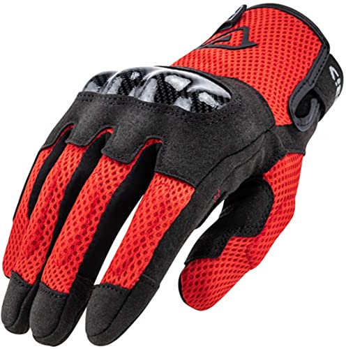ACERBIS Ramsey My Vented Guantes de Motocicleta (Red,2XL)
