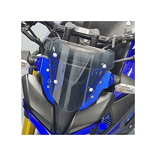 Deflectores de Viento para Yamaha para MT-15 para MT15 para MT-125 Accesorios De Motocicleta Kit De Extensión De Deflector De Parabrisas Parabrisas 2019 2020 2021 2022 Parebrisas (Color : 6)