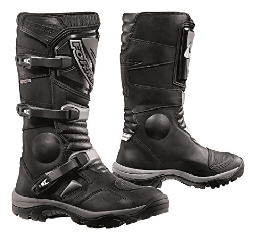 Forma WP Botas de Moto con Homologación de Tipo CE, Negro, 42